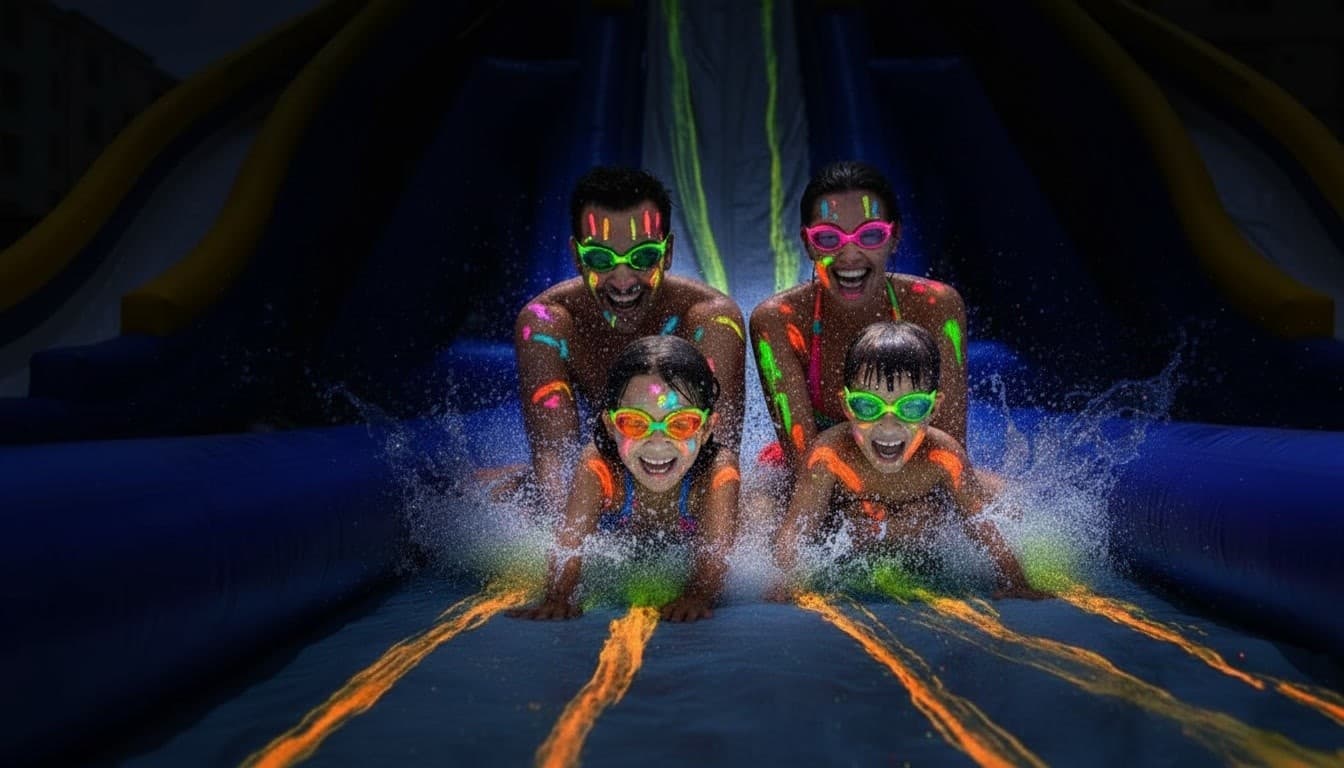Glow & Splash: Epic Family Inflatable Park on San Antonio’s Loop 410