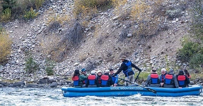 Water Activities & Signal Mountain Lodge: Grand Teton Float Adventure