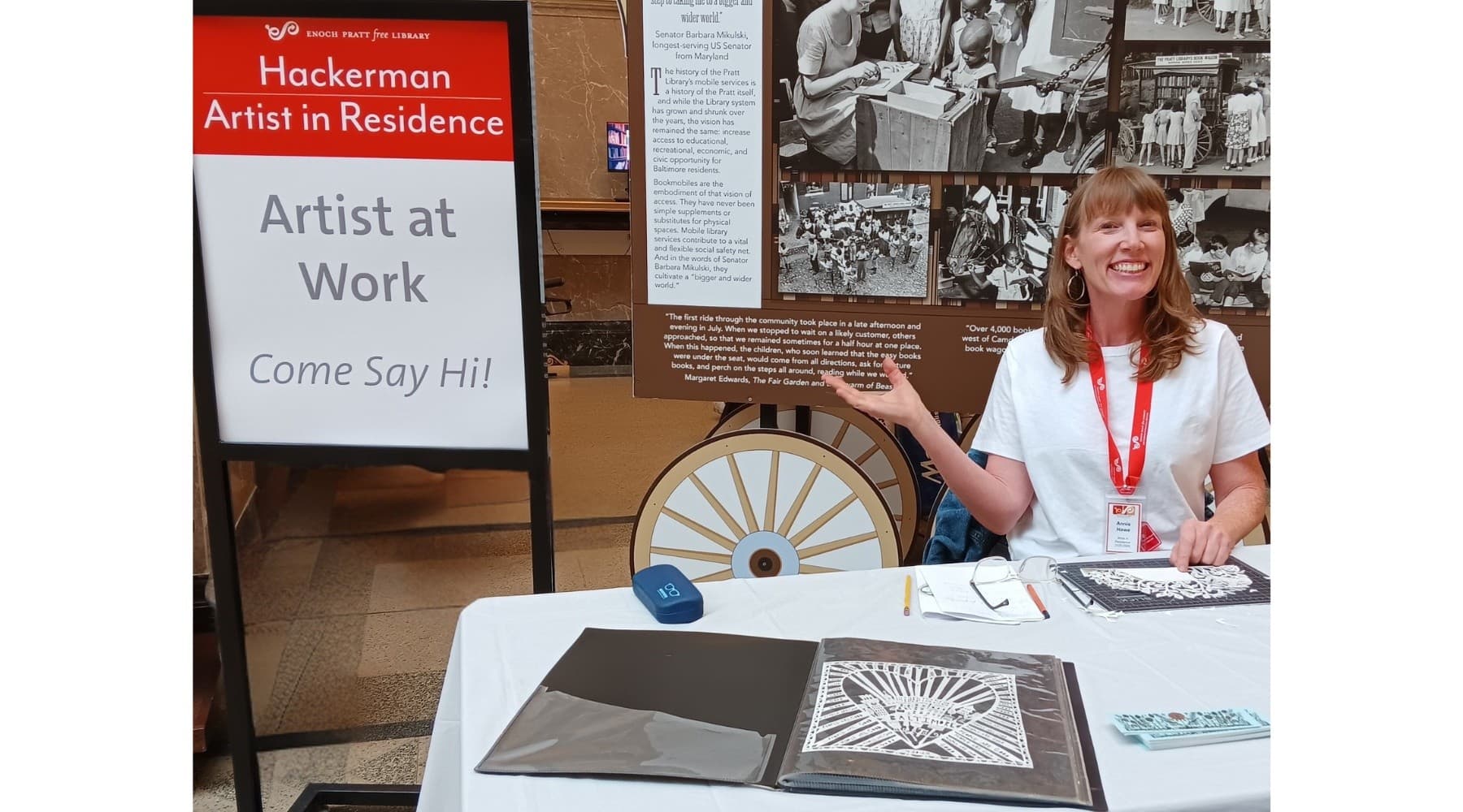 Paper Precision in Baltimore: Hands-On Papercutting Workshop with Annie Howe photo 3