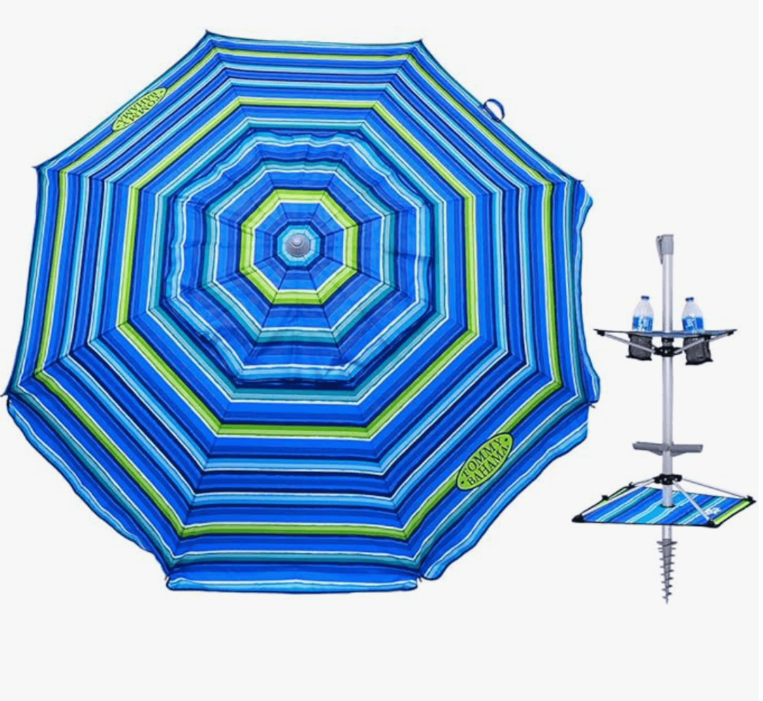 Beach Umbrella Rentals in Treasure Island by Mad Beach Paddlesports