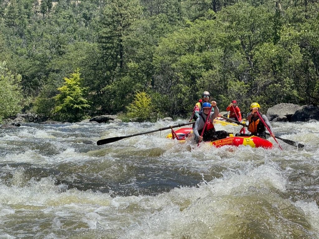 Whitewater Rafting with High Country Expeditions at Hells Corner