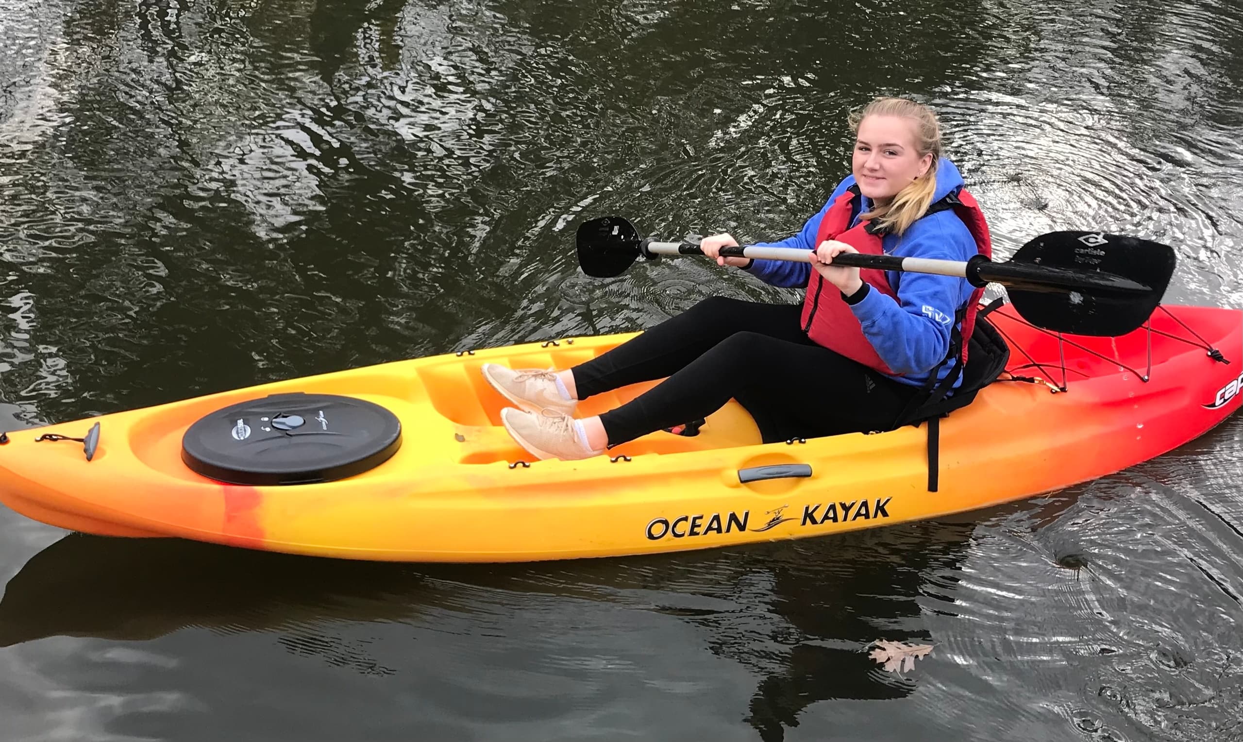 Single Kayak Adventure on Castle Rock Lake, Wisconsin