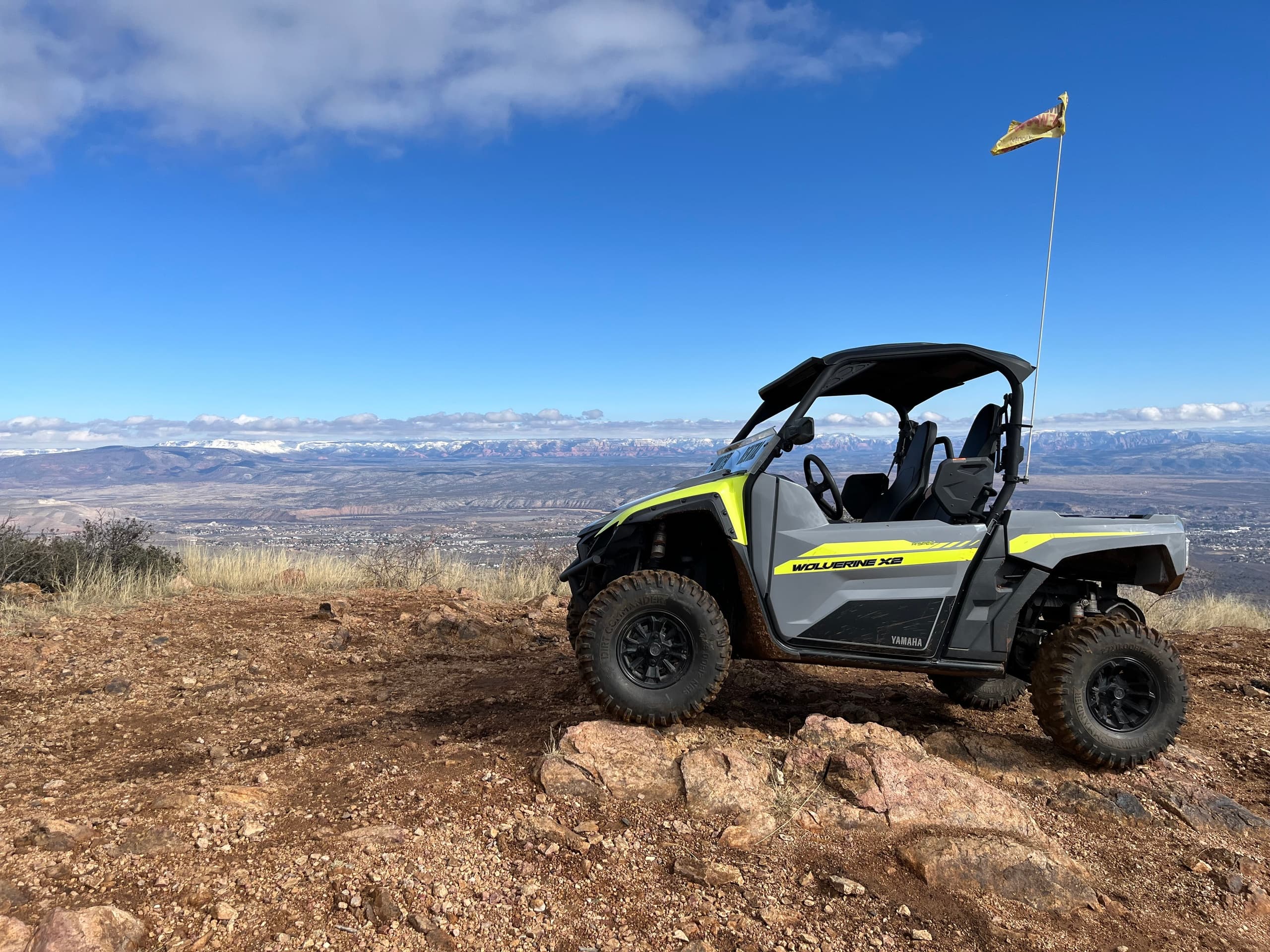 Two Seater ATV Rentals with Vortex in Cottonwood, AZ