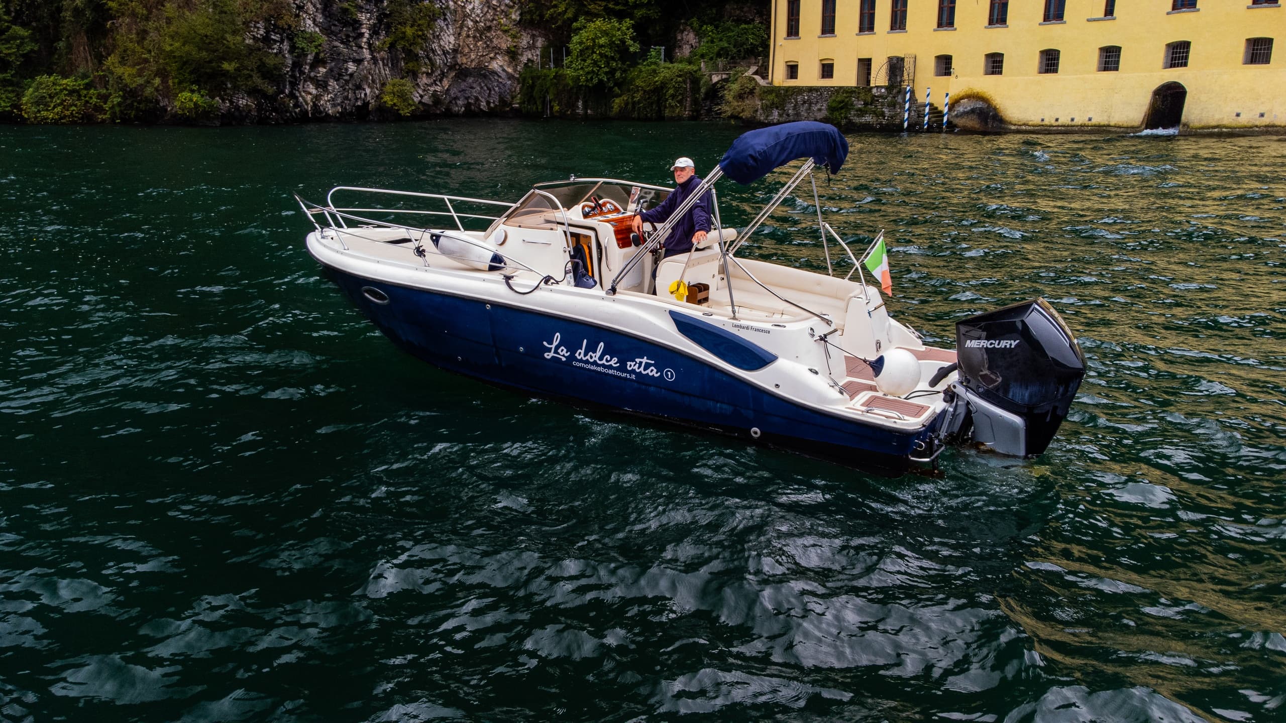 Shared Eolo Boat Tour: Budget Cruise on Lake Como from Cremnago