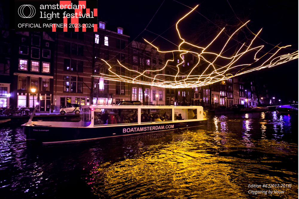 Amsterdam Light Festival Cruise with Boat Amsterdam
