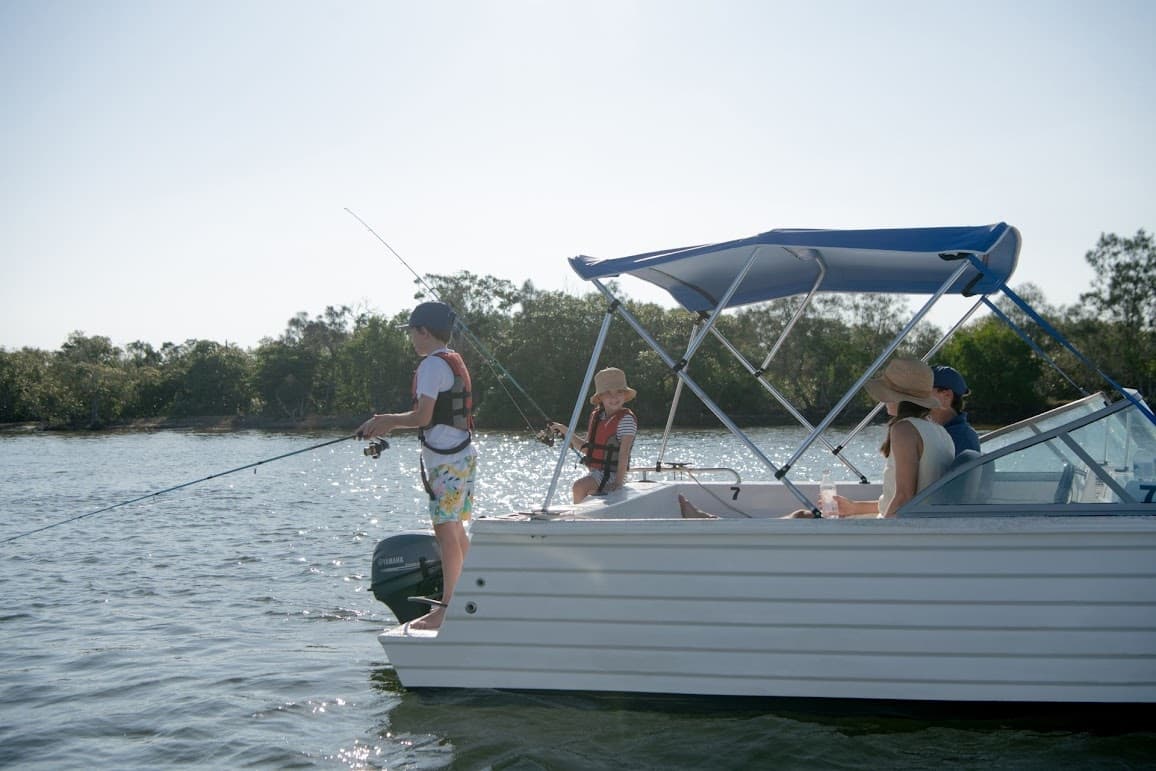 Supa Cruiser Boat Hire at Noosa Watersports