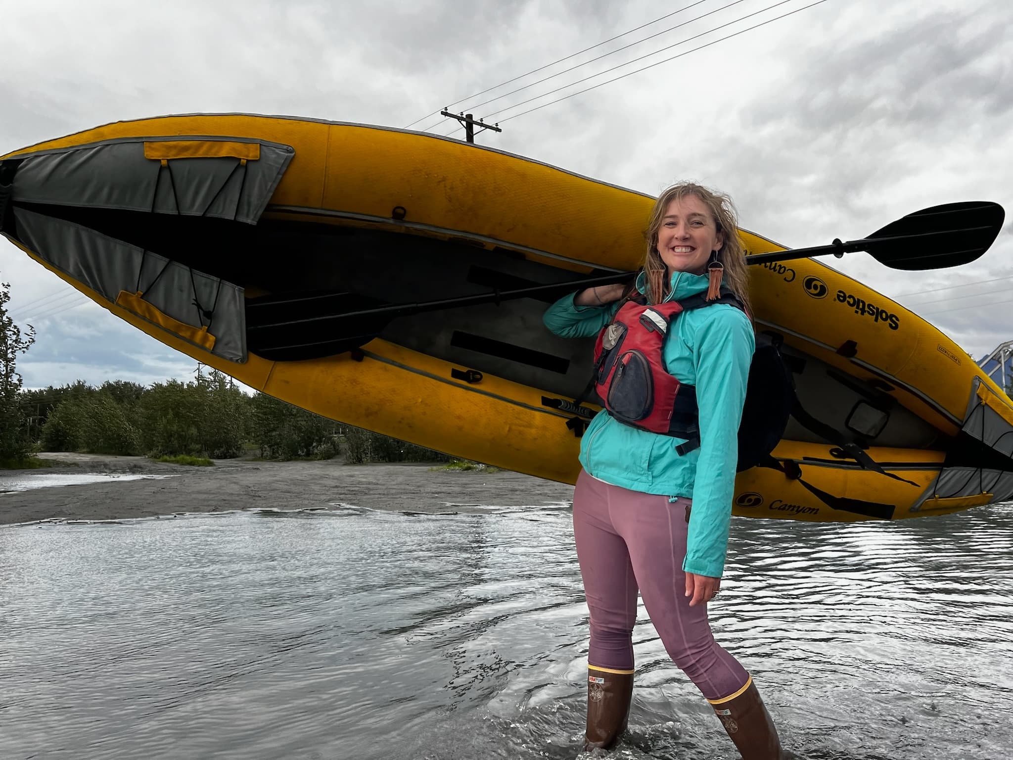 Women’s Lazy River Paddle Float on Knik River — Guided Kayak & SUP (2–3 Hours)