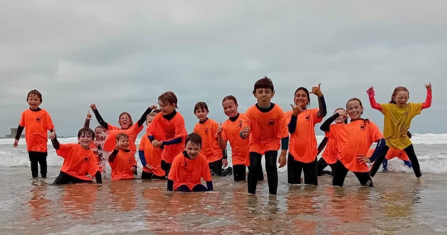 Group Surf Lessons at Le Port Surf & Adventure, Jersey