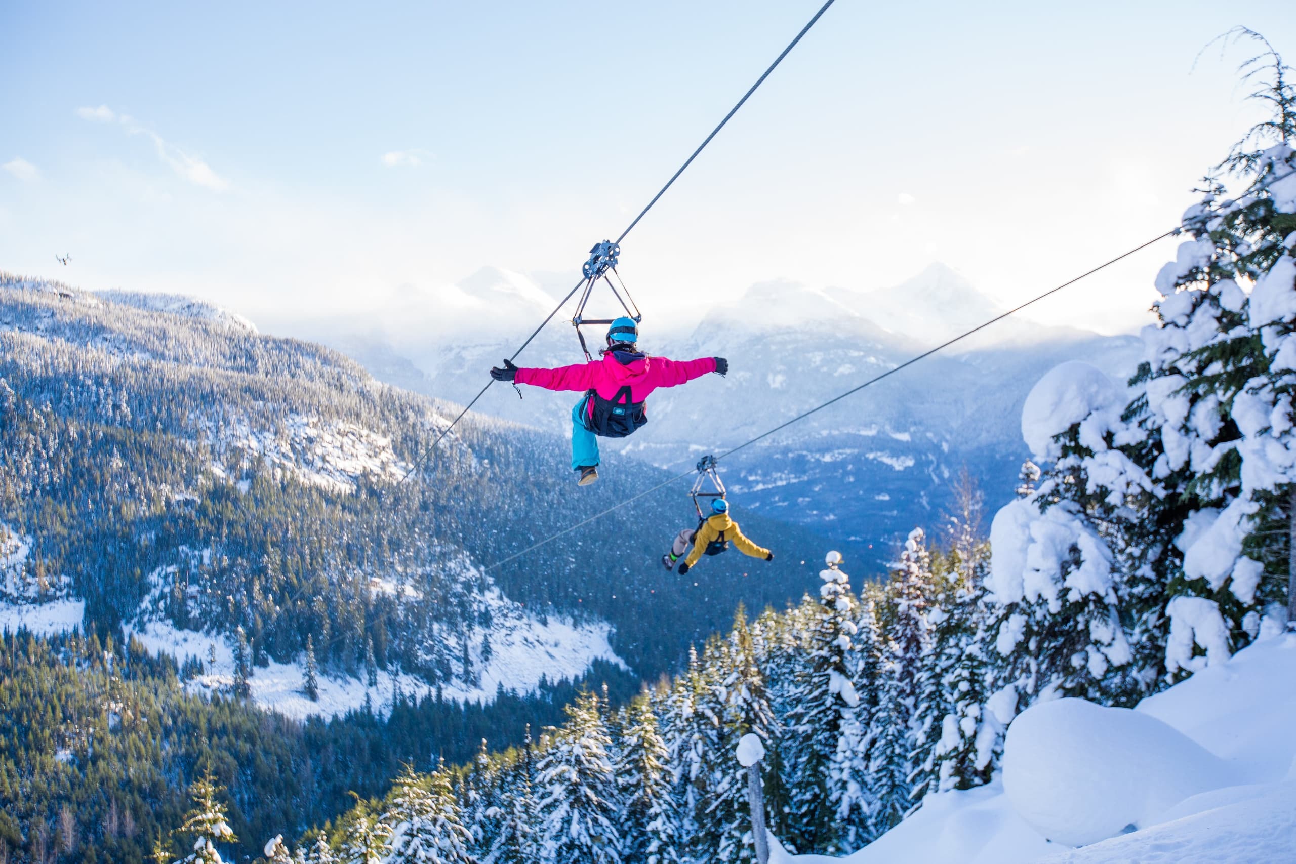 Superfly Ziplines Winter Adventure