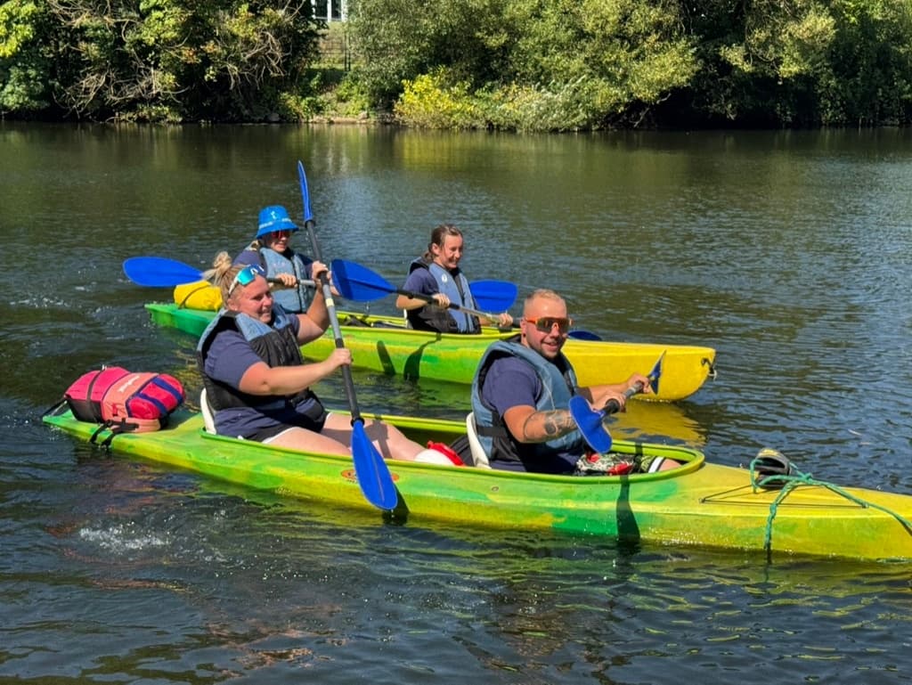Water Activities: Canoe Trip with Weilburger Touristikbetriebe at the Lahn River