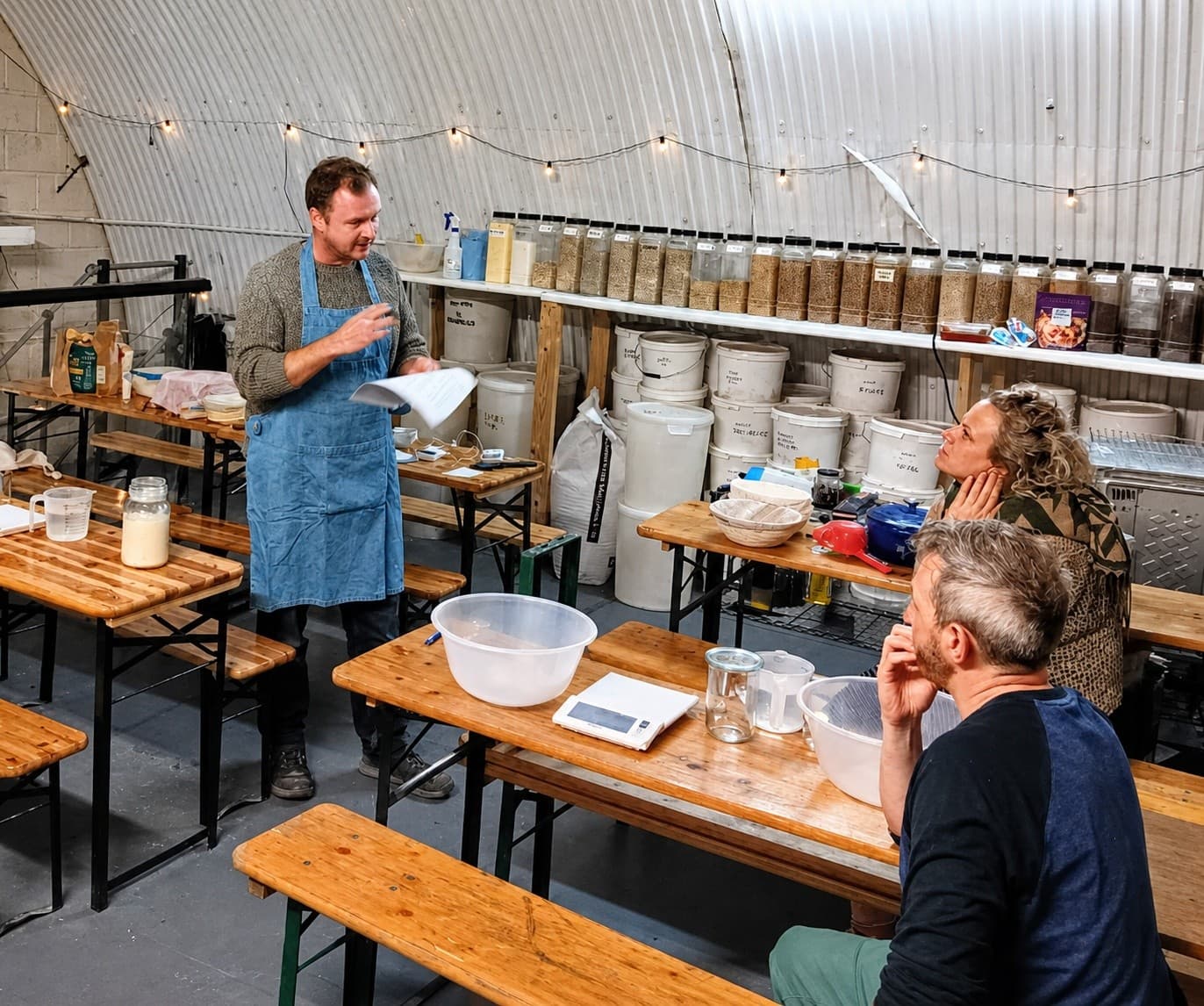 Hands-On Sourdough Bread-Making Workshop in London Microbrewery photo 1