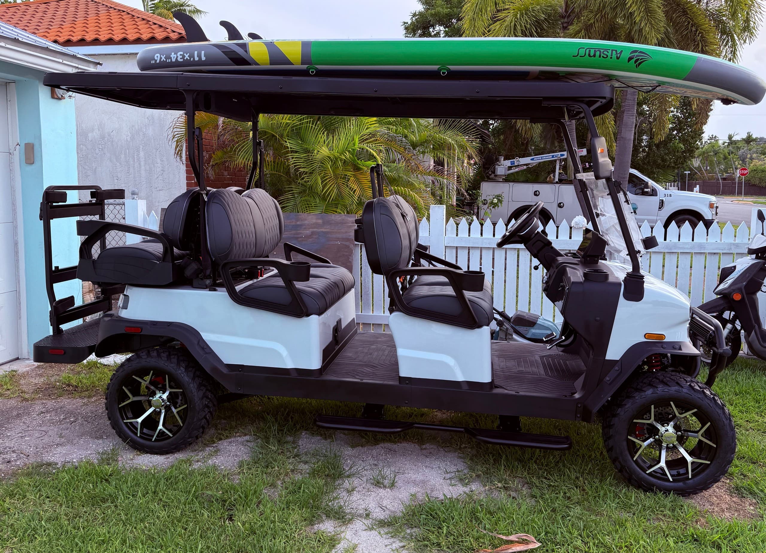 Cruise Key West in Style: 6-Seater Electric Golf Cart Rentals in the Lower Keys photo 1