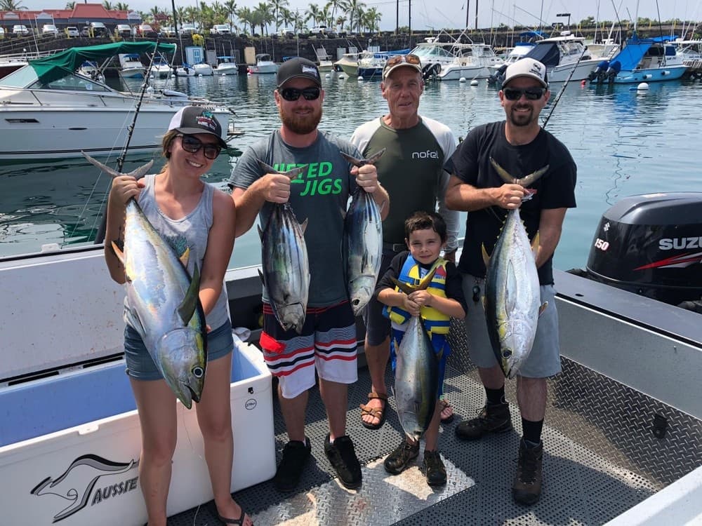 Three Quarter Day Fishing Charter by Aukai Adventures LLC in Kailua-Kona
