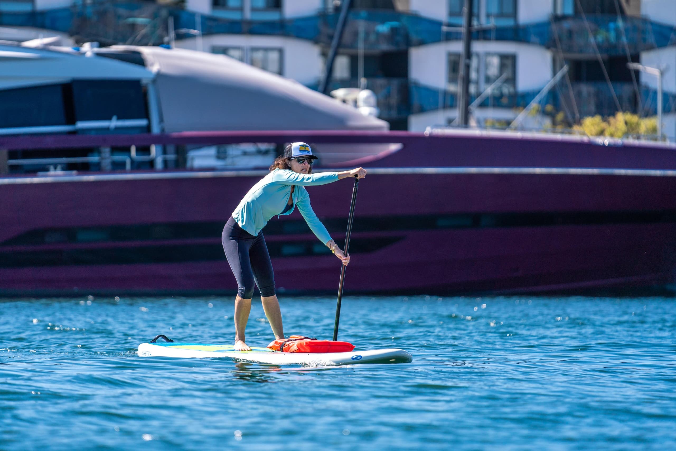 Intermediate Private Paddle Lesson in Marina del Rey