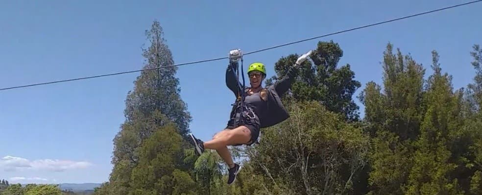 Waitomo 1 Kilometer Zipline: Soar Over Limestone Bluffs & Native Forest photo 2