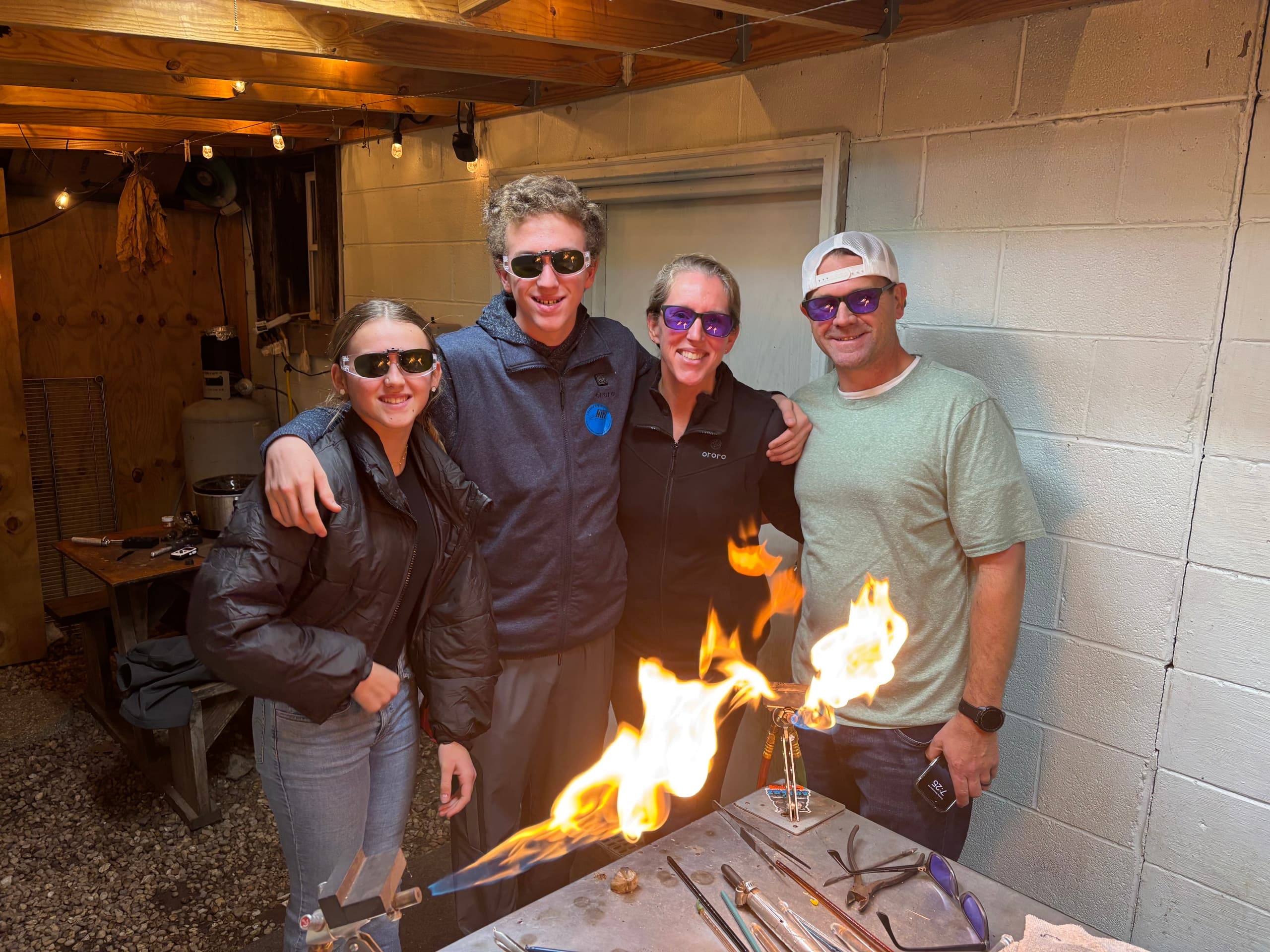 Discover the Art of Glassmaking: Hands-On Necklace Workshop in Boone, NC