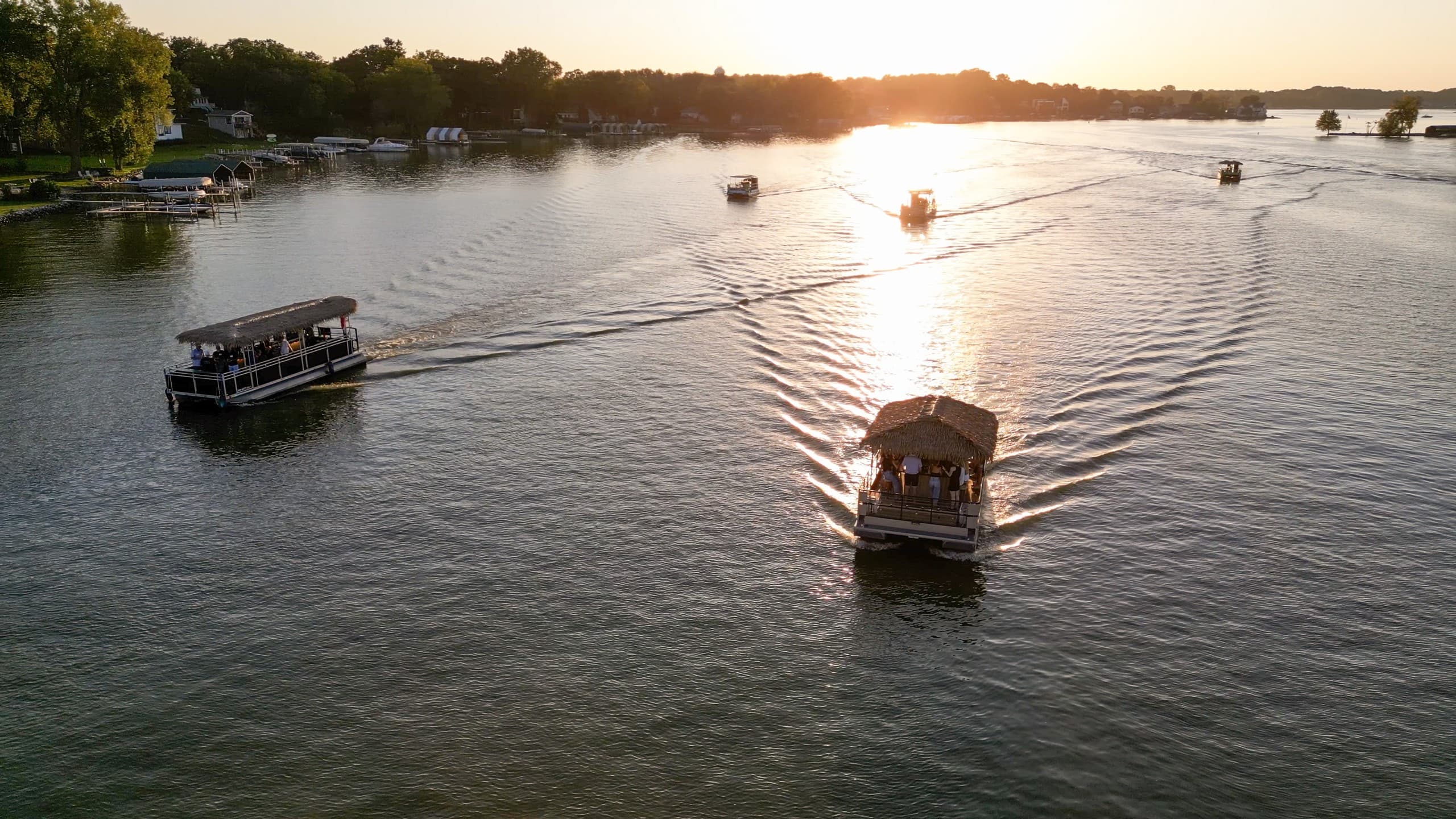 Two-Hour Party Cruise on the Excelsior Waterfront — Large LazyTap Pontoon photo 2
