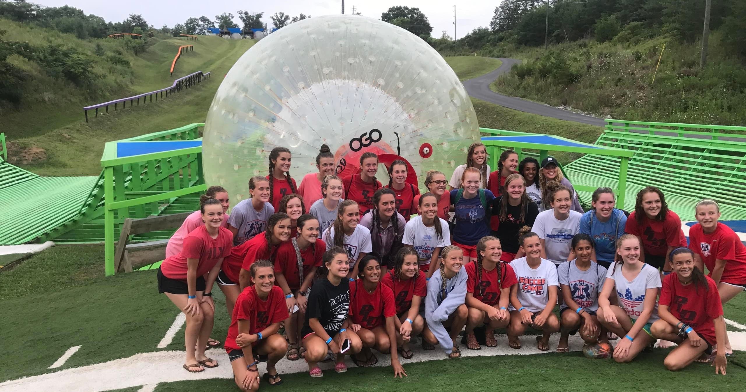 Outdoor Gravity Park team
