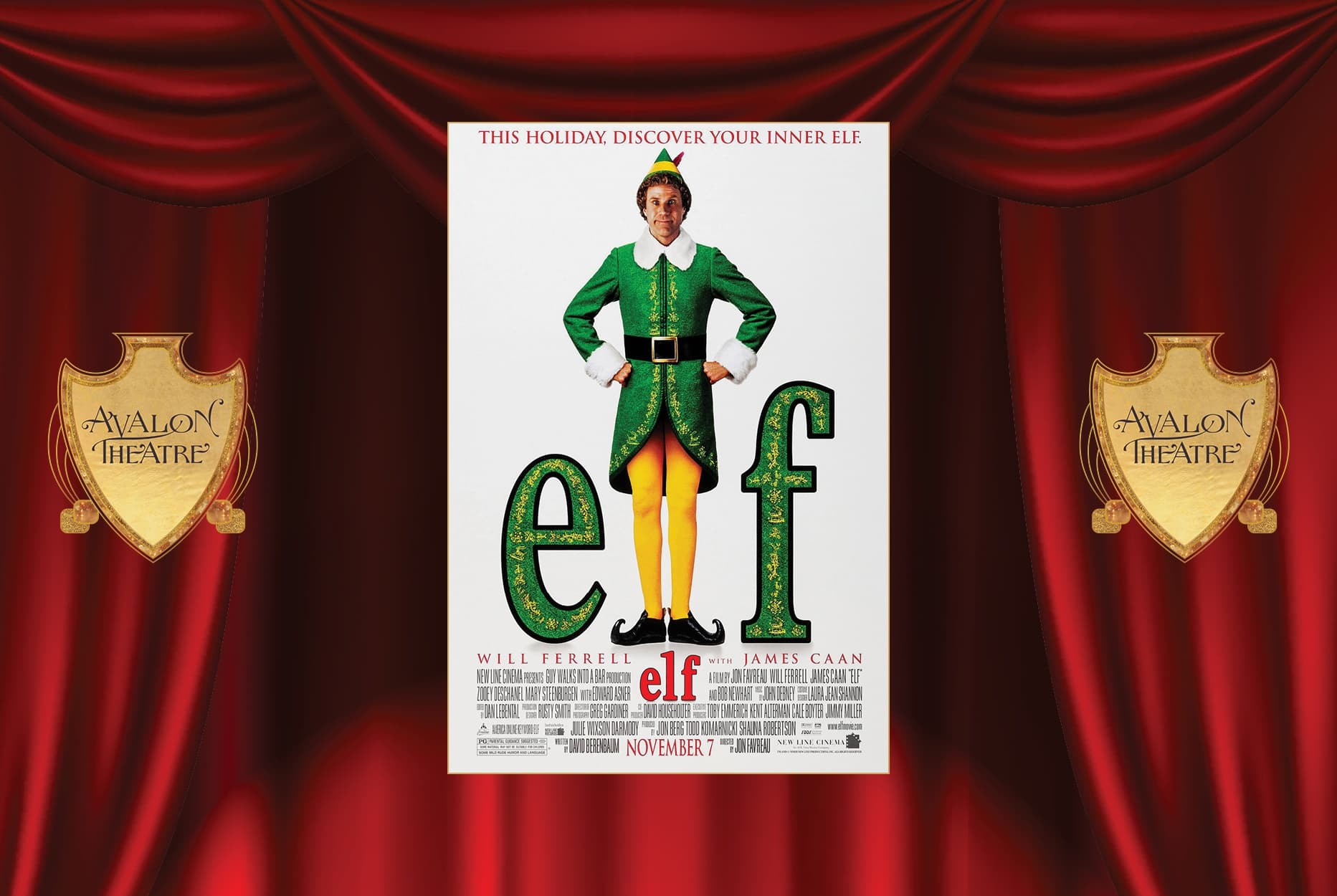 Elf (2003) at The Avalon Theatre — Holiday Screening in Avalon, CA