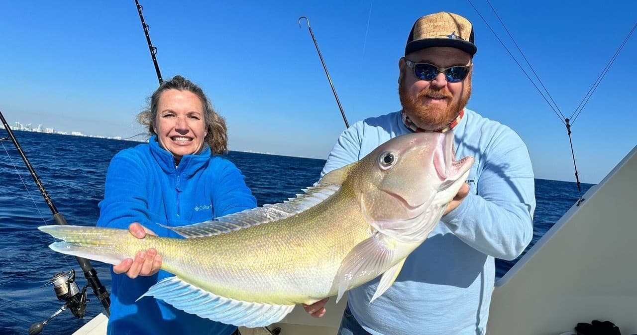 Family-Friendly Full Day Fishing Adventure with Bryd Dog Charters in West Palm Beach