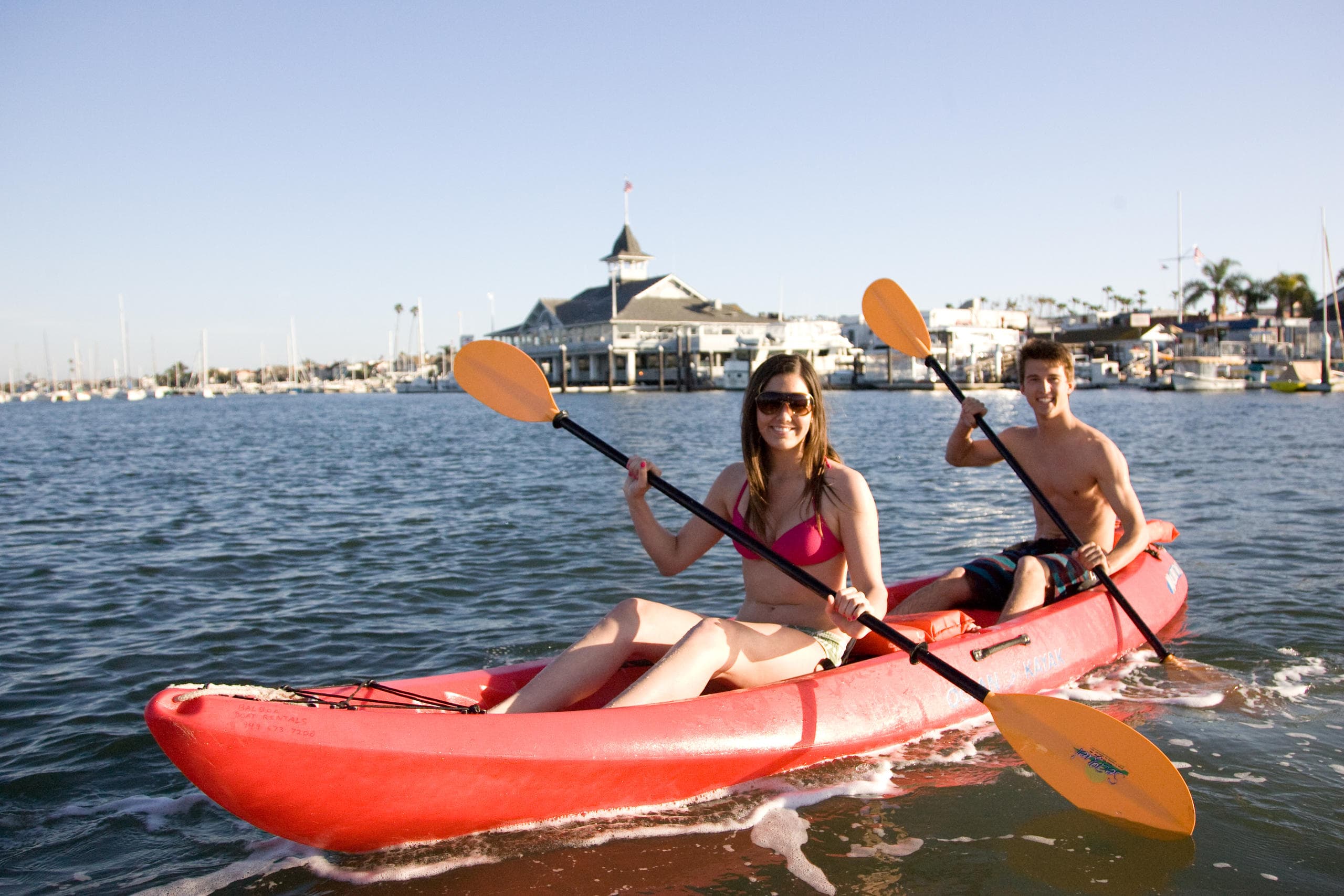Double Kayak Rental at Boat Rentals of America - Oceanside