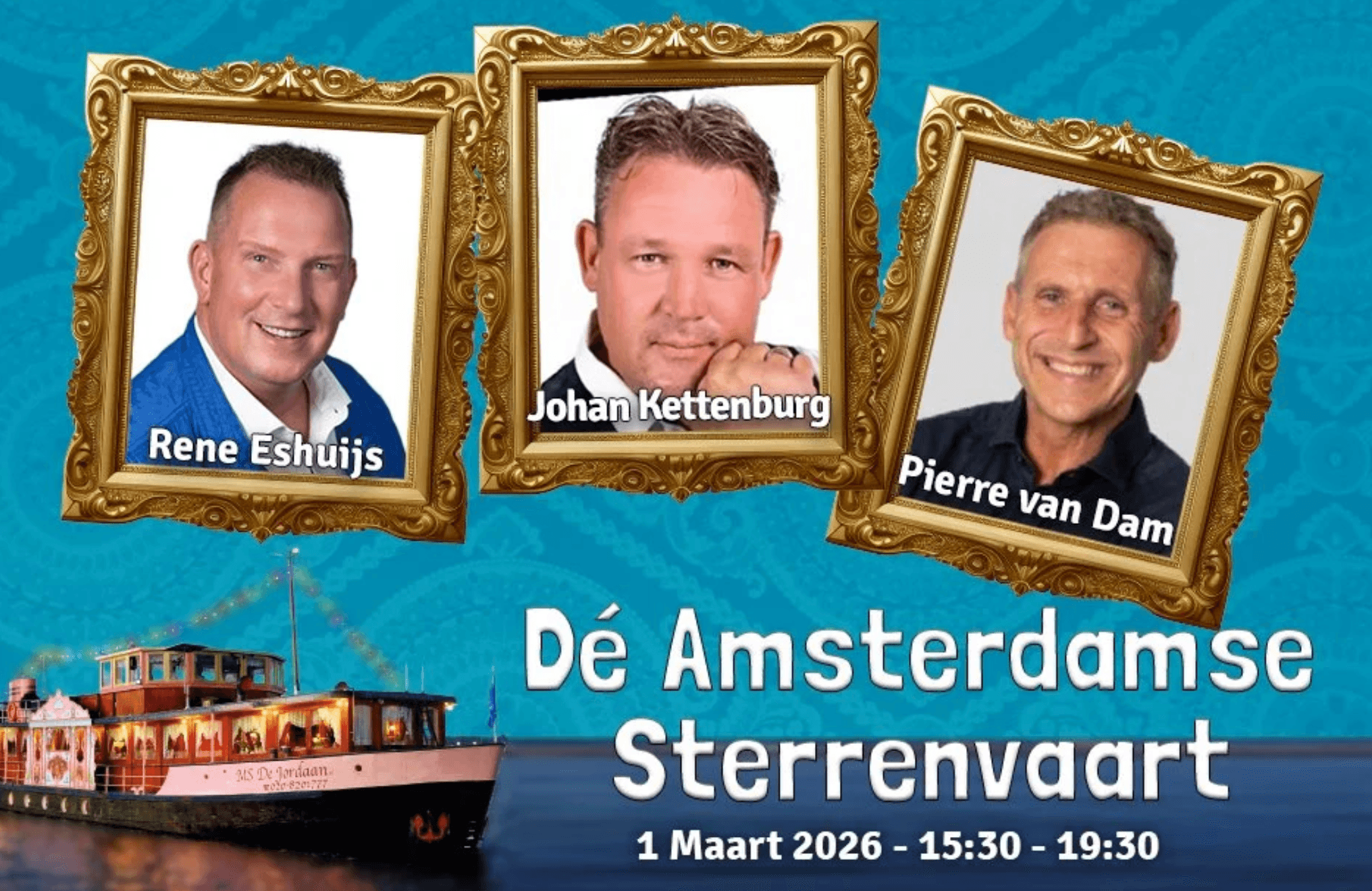 Amsterdam Stars Cruise: Live Music, Bitterballen & IJ Skyline Party photo 1