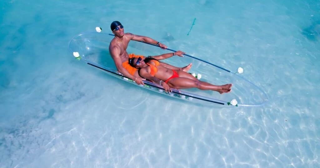 Water Activities & Simpson's Watersports LTD: Clear Kayak Photoshoot Adventure