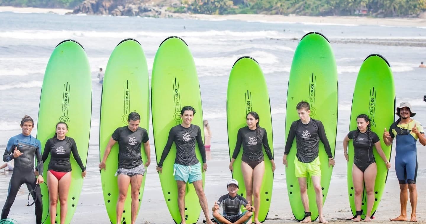 Catch Your First Wave with Shared Surf Lessons in Sayulita, Mexico
