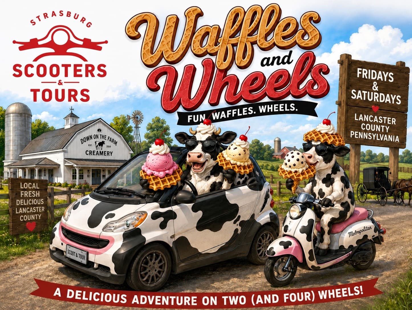 waffles-and-wheels-strasburg-scooter-creamery-ride