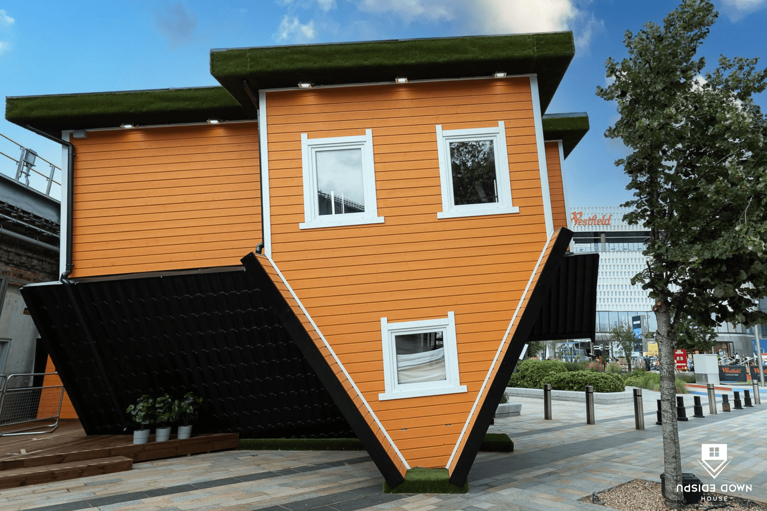 Family Fun & Unique Photos at Upside Down House in Westfield London