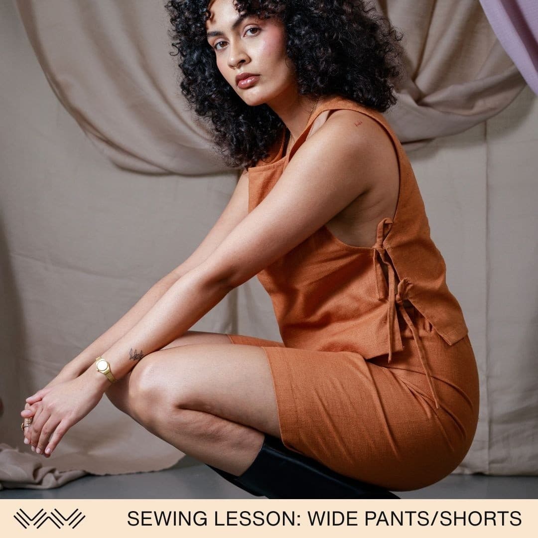 Make Wide Pants in Amsterdam: 3-Hour Sewing Lesson at De Steek photo 2