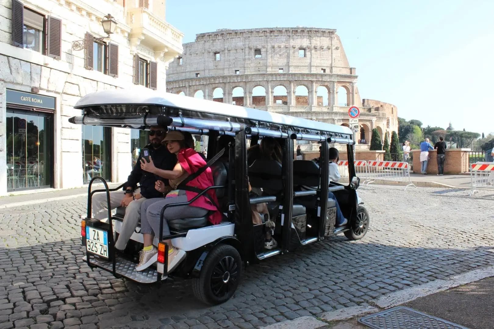 Rome Golf Cart Tour with Rome Guide Now