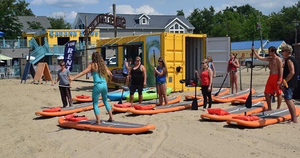 Paddle Lessons at Hideaway Bay with SUP Erie Adventures