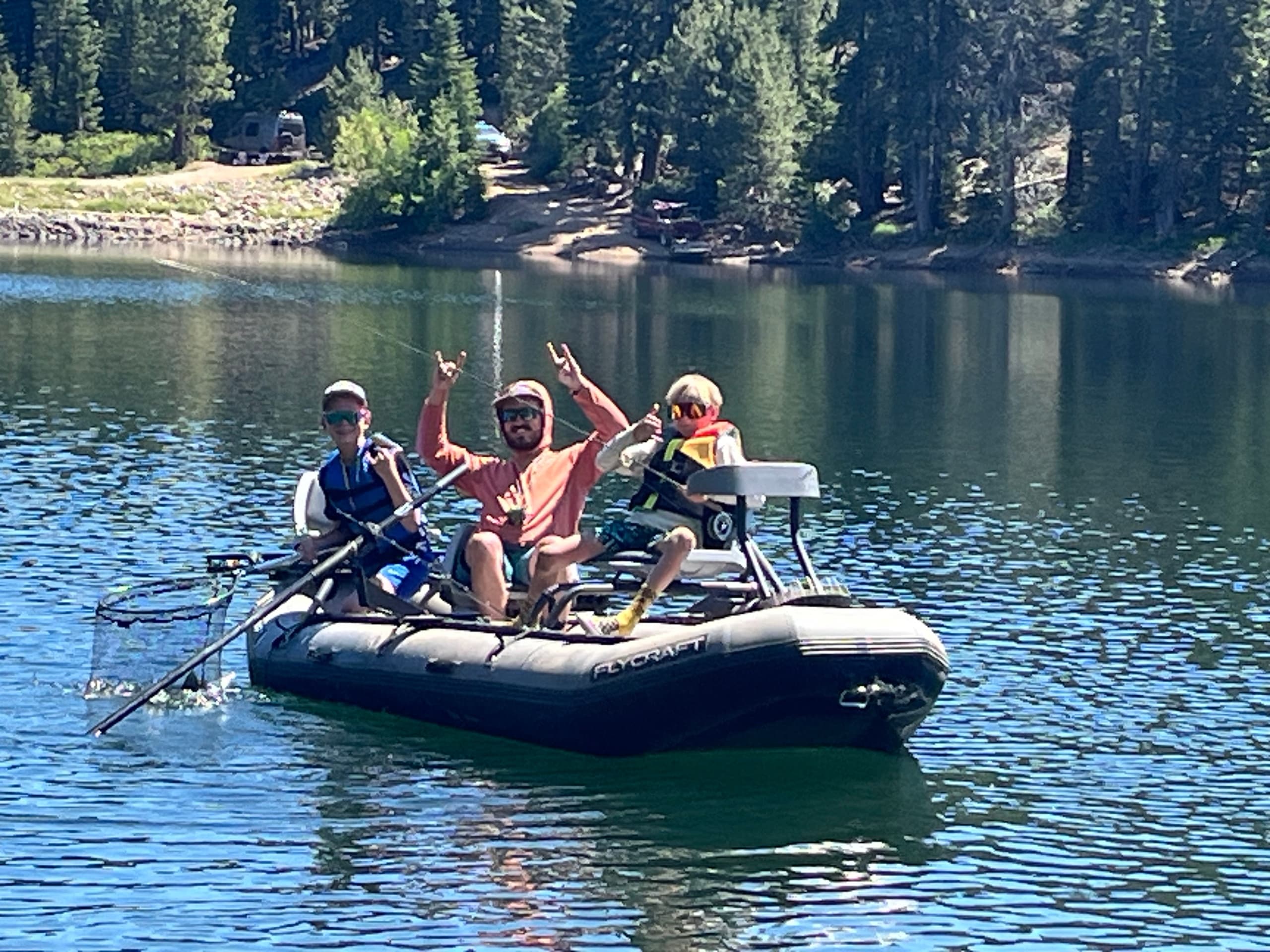 2025 Summer Kid's Fish Camp at Sawmill Lake, CA