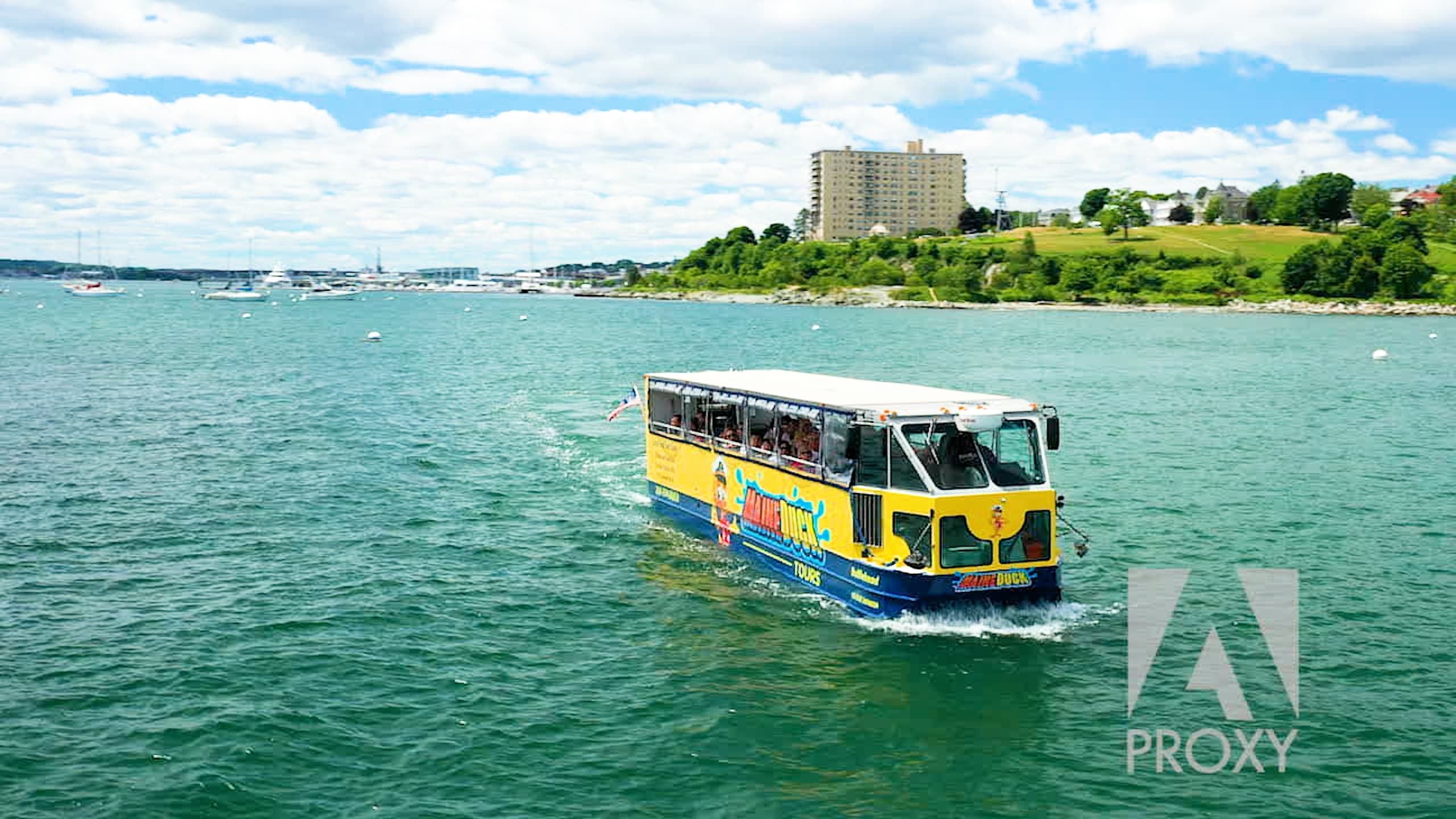 Maine Duck Tours fleet