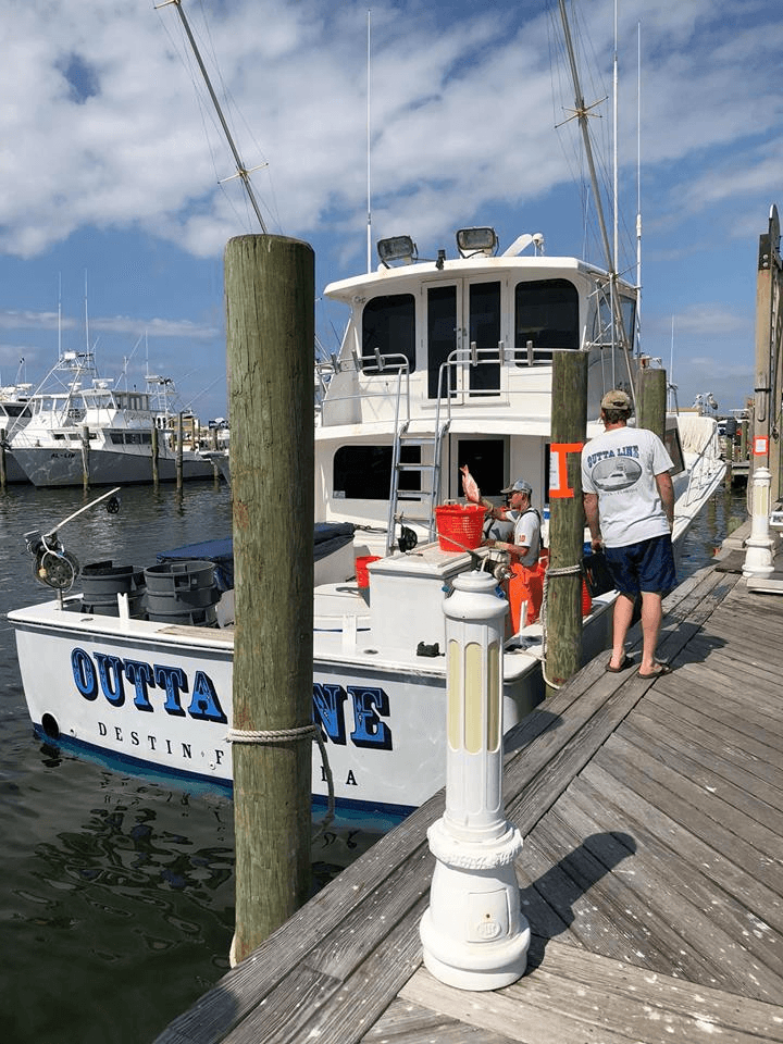 Deep-Sea Fishing with FV Outta Line in Destin