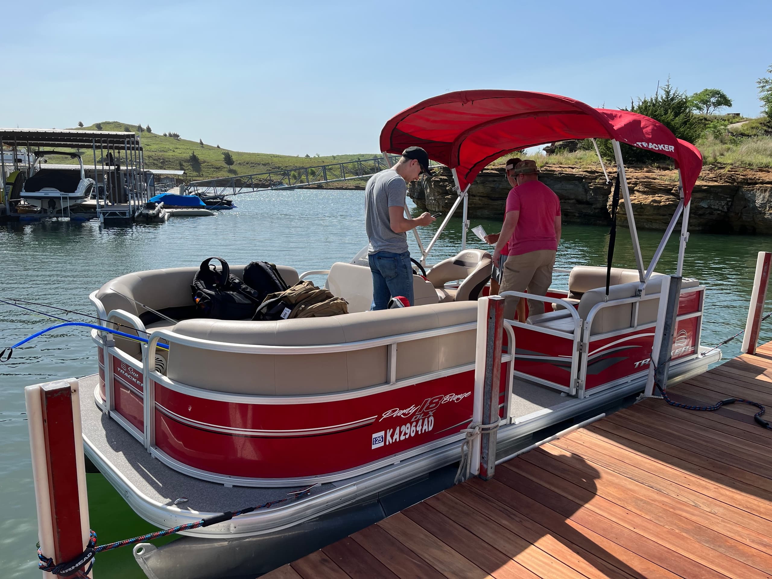 Boat Rental at Lake Wilson Marina – A Day on the Water near Sylvan Grove