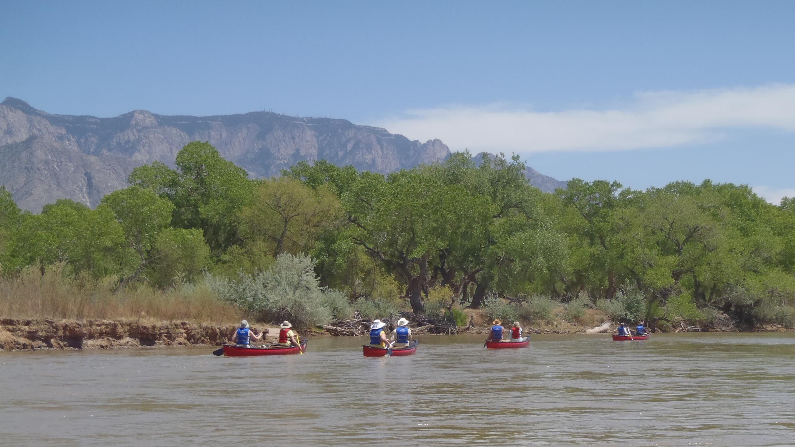 Serene Rio Grande Float in Bernalillo, NM