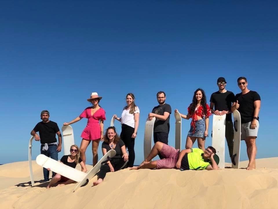 Sandboarding Adventure at Sand Dune Safaris, Anna Bay NSW