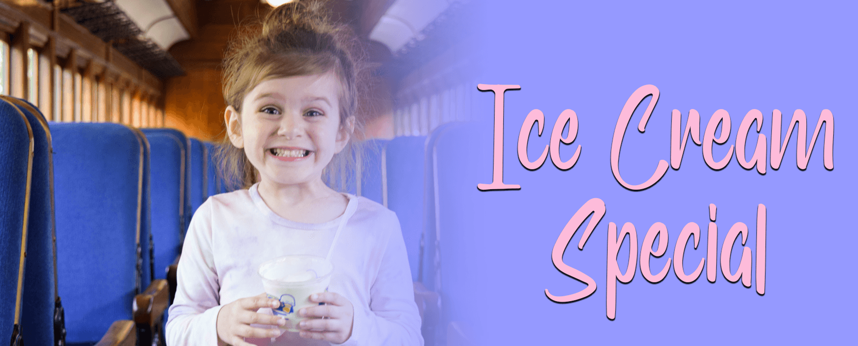 Ice Cream Special Train Ride in Roaring Spring, PA