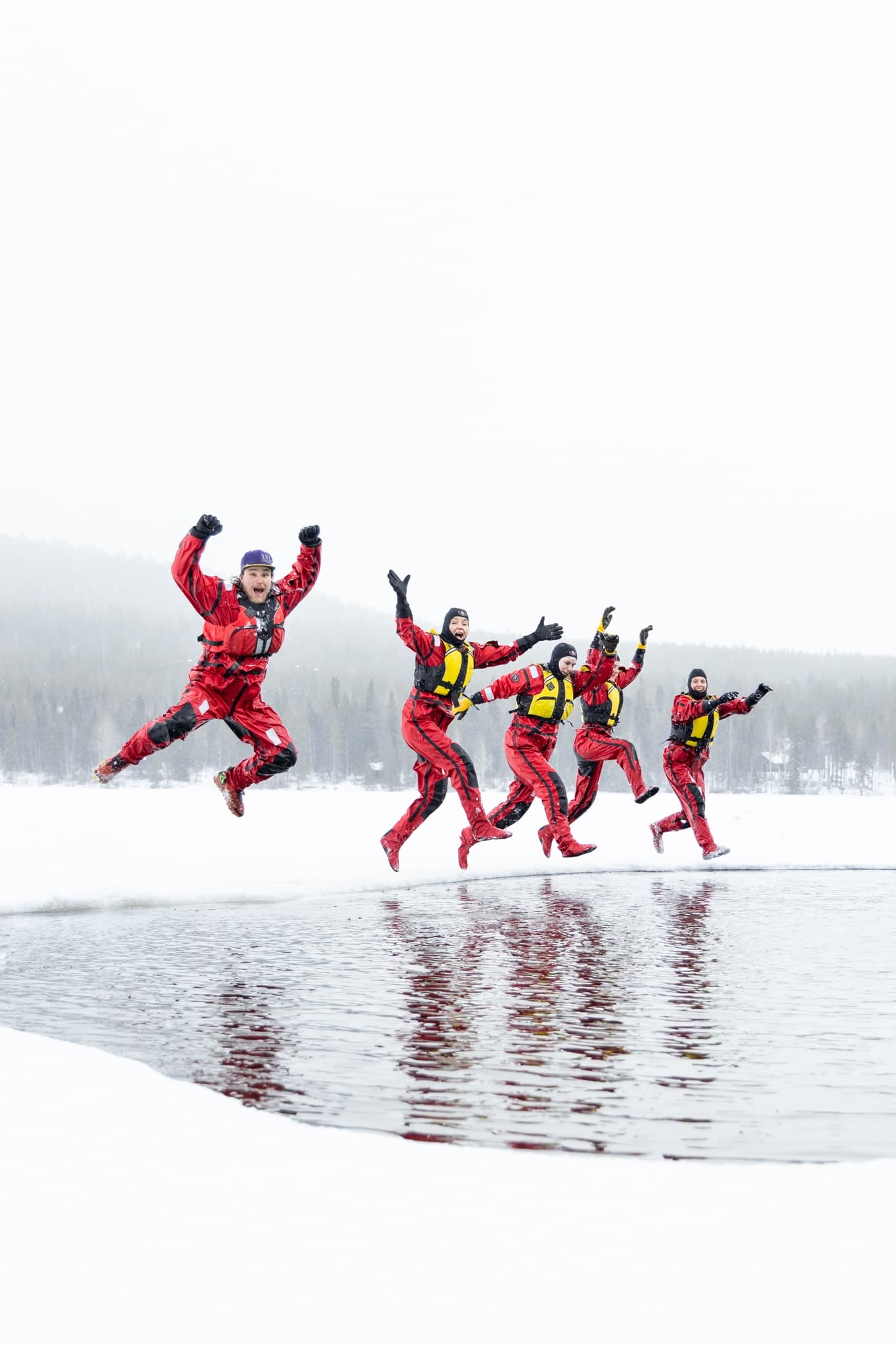 Arctic Water Rescue at Kairosmaja: Winter Ice-Safety Course in Pelkosenniemi