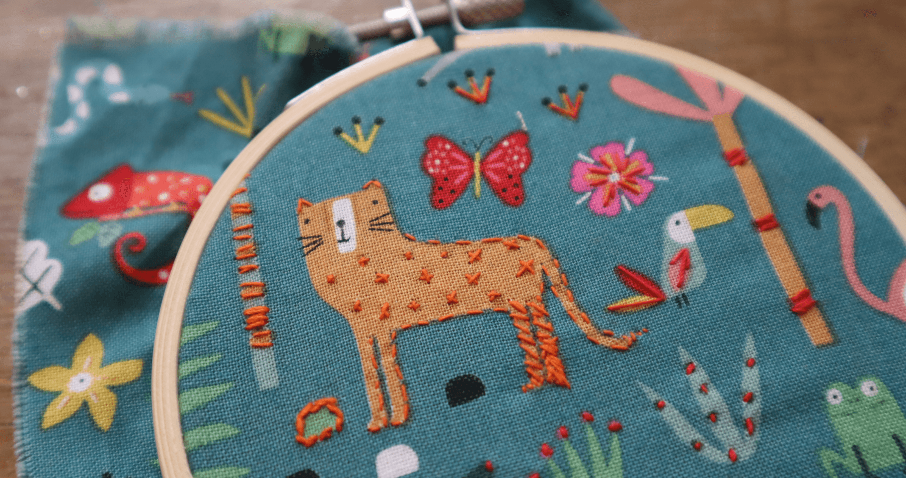 Teen Embroidery Crafternoon with Debbie Bryan in Nottingham