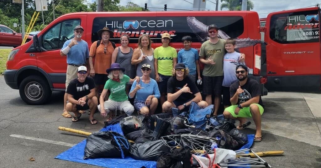 Wildlife & Conservation Beach Clean Up by Hilo Ocean Adventures