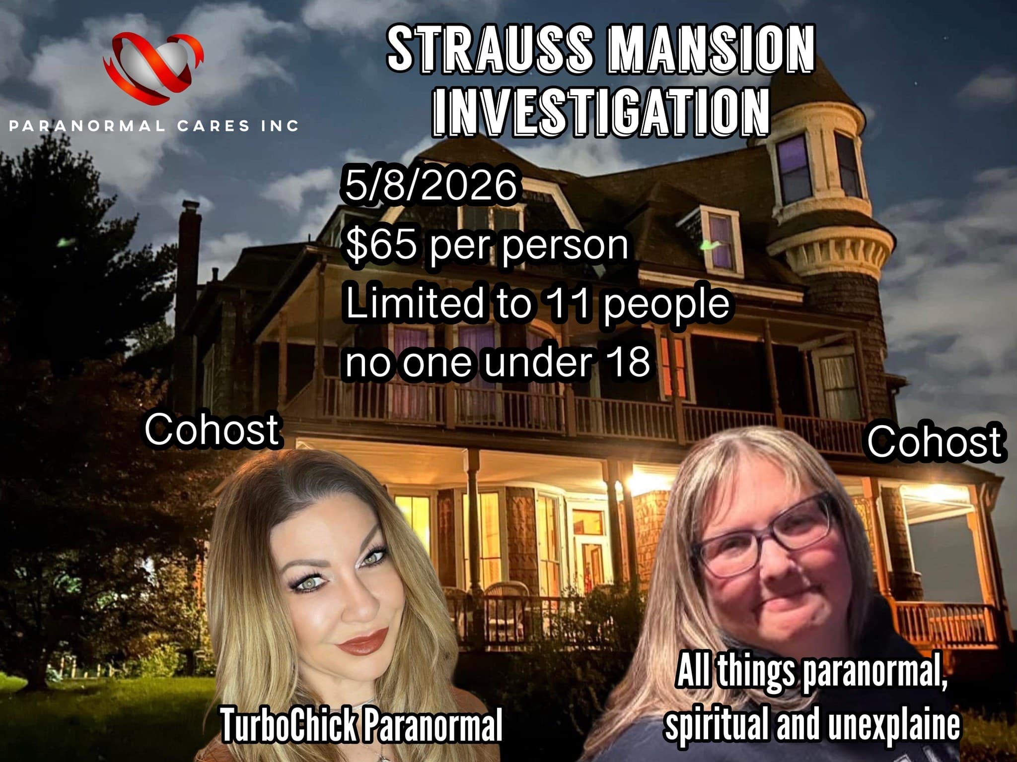 Night Investigation at Strauss Mansion: Haunted Victorian in Atlantic Highlands