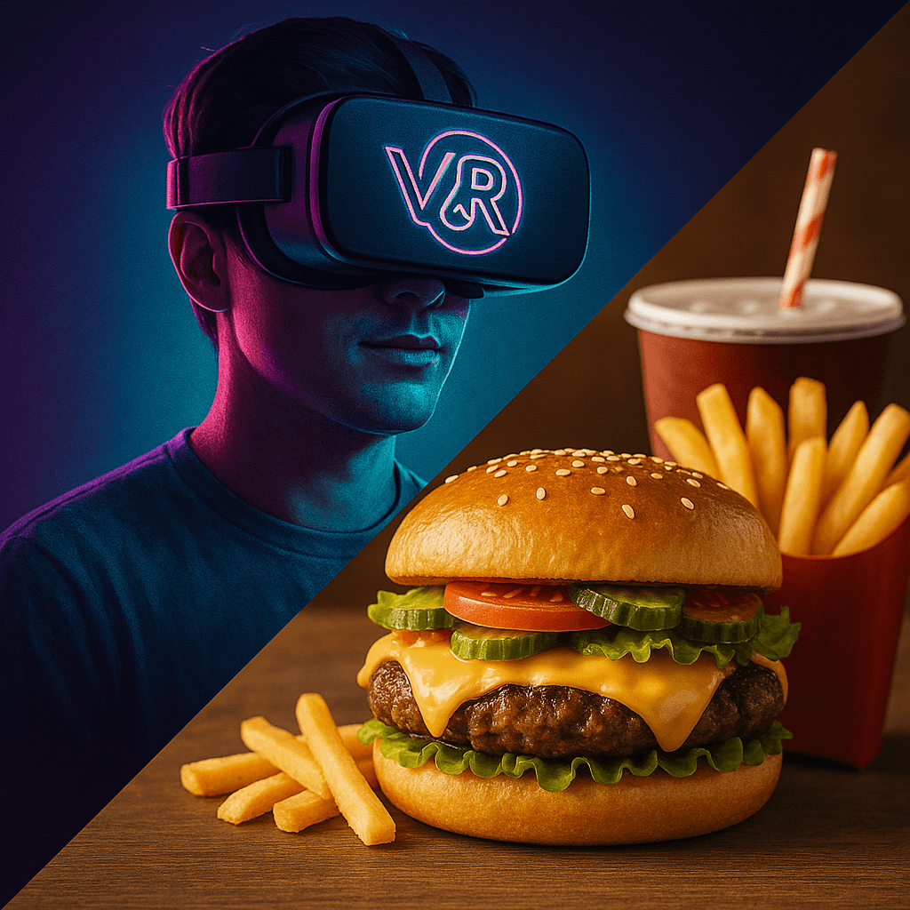 Play Hard, Eat Well: VR + Meal at Virtual & Retro in Ashburton