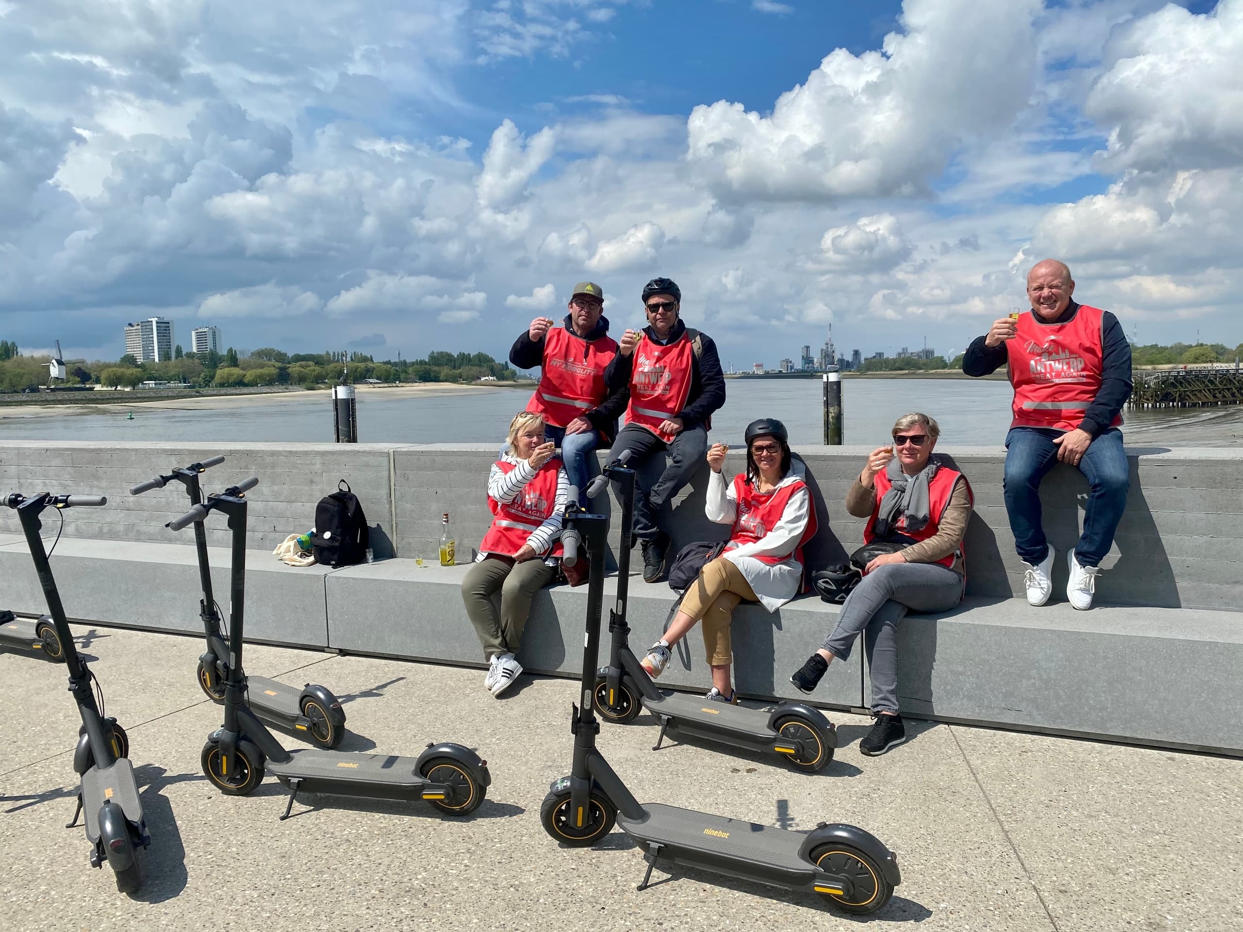 E-steptour of Antwerp with Make Antwerp Great Again - City Tours