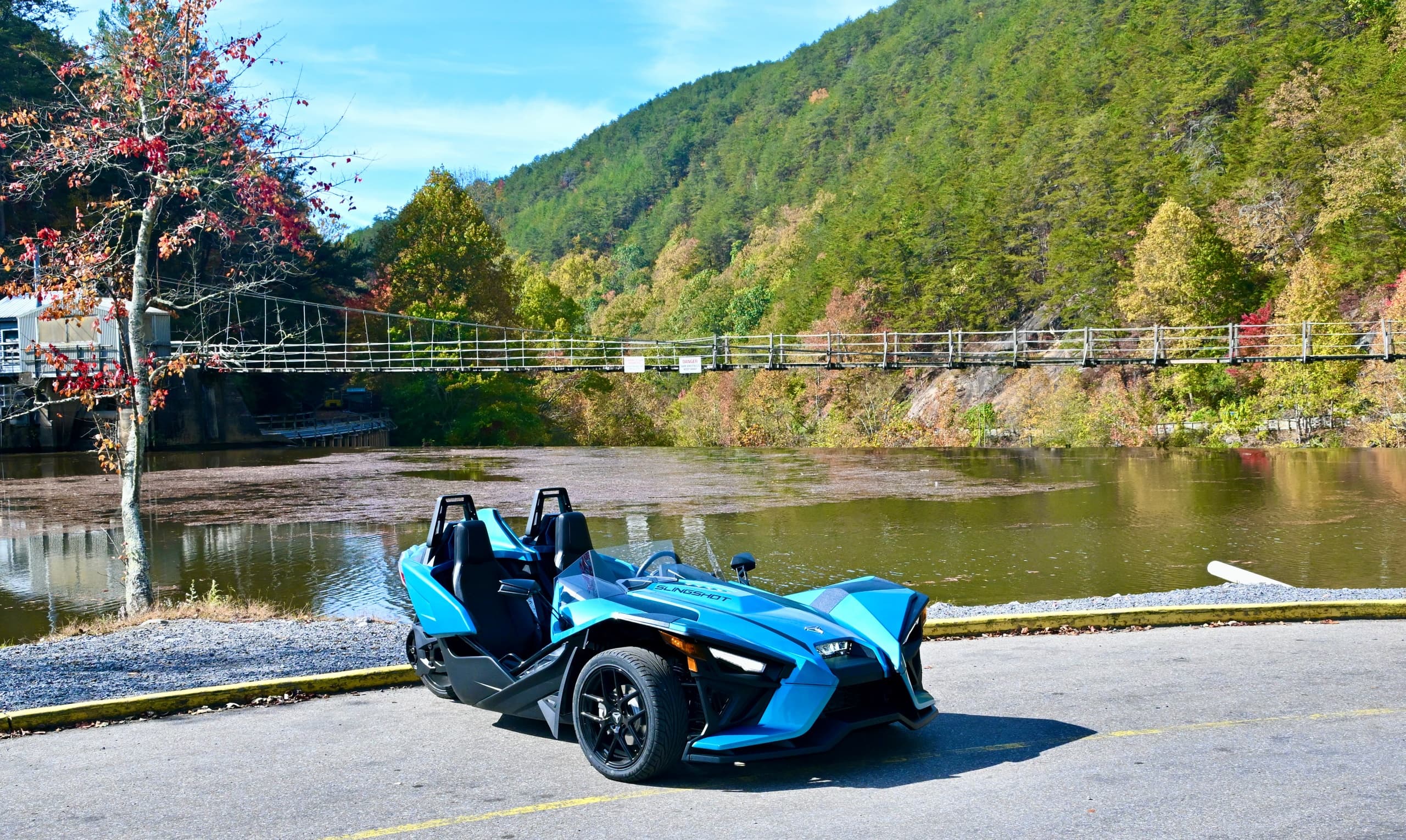 Explore North Georgia’s Scenic Roads with an Automatic Polaris Slingshot Rental