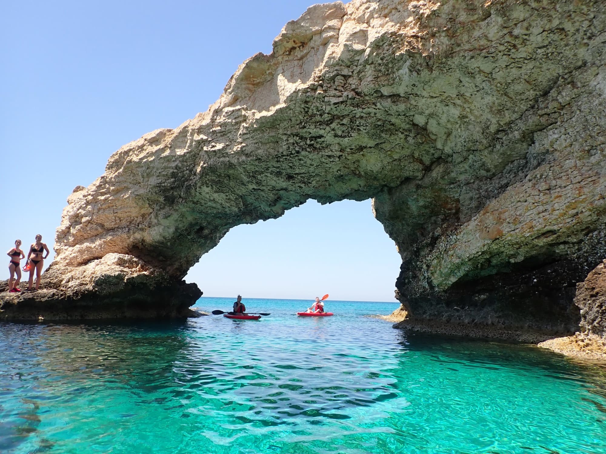 Sea Kayaking Adventure with Cyprus Walks near Agia Napa
