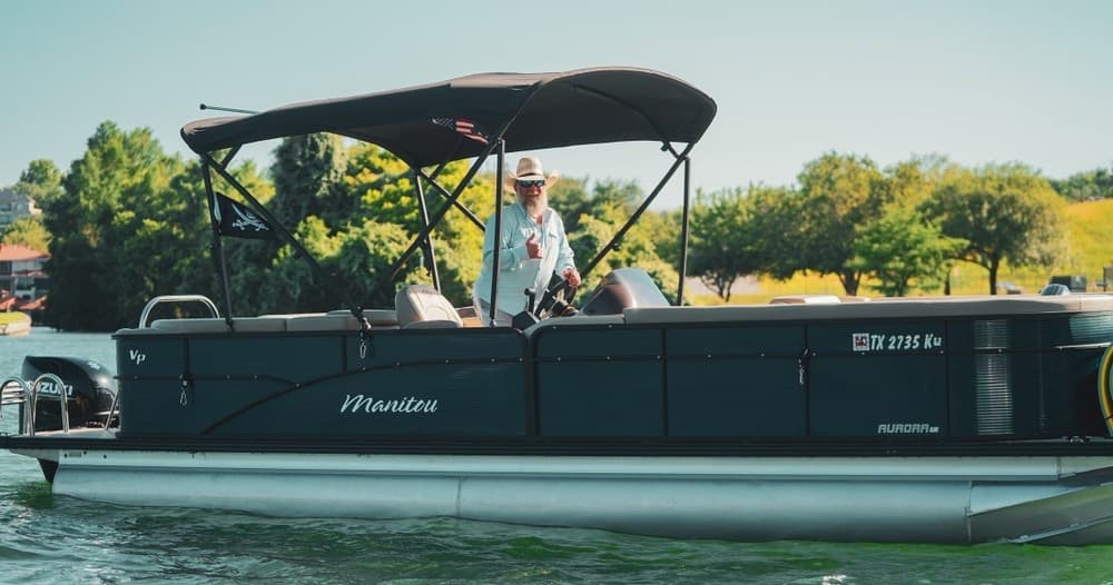 12-Passenger Pontoon Boat Rental in Austin, TX