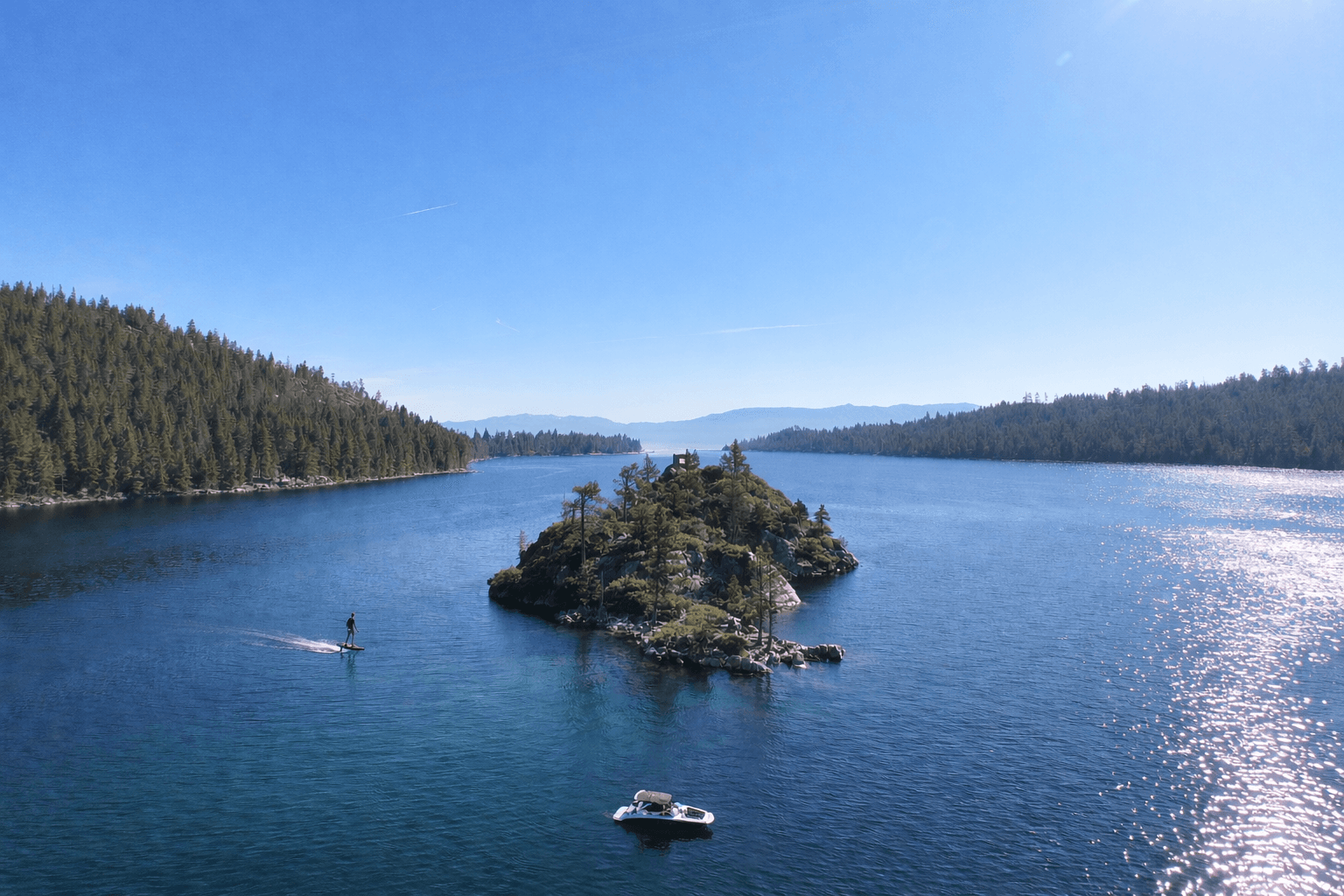 Lake Tahoe Efoil & Private Boat Charter — 6-Hour Adventure photo 1